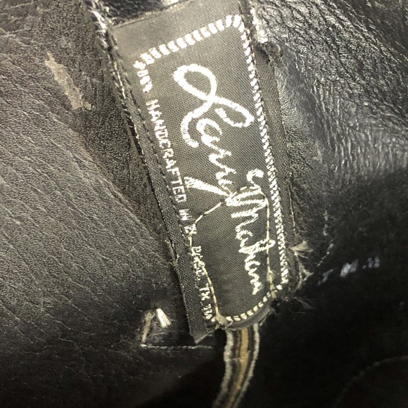 Thieves of Market Black and Red Cowboy Boots - Picture 8 of 8